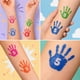 thumbnail image 5 of Tatuajes temporales celenakless 96 piezas High Five, 5 of 8