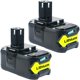 thumbnail image 1 of Batería DTK 18V 6.2Ah Ryobi P102/P103/P105 - Pack de 2, 1 of 5