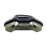 Magideal - Luz Trasera De Freno Para Motocicleta, Piezas De Reparación De Luz De Señal De , Fácil Instalación, Accesorios Led Para Motocicleta Mt09 Fz10 Concha Transparente
