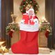 thumbnail image 1 of Calcetín navideño CCINEE Jumbo rojo y blanco 114 x 85 cm, 1 of 7