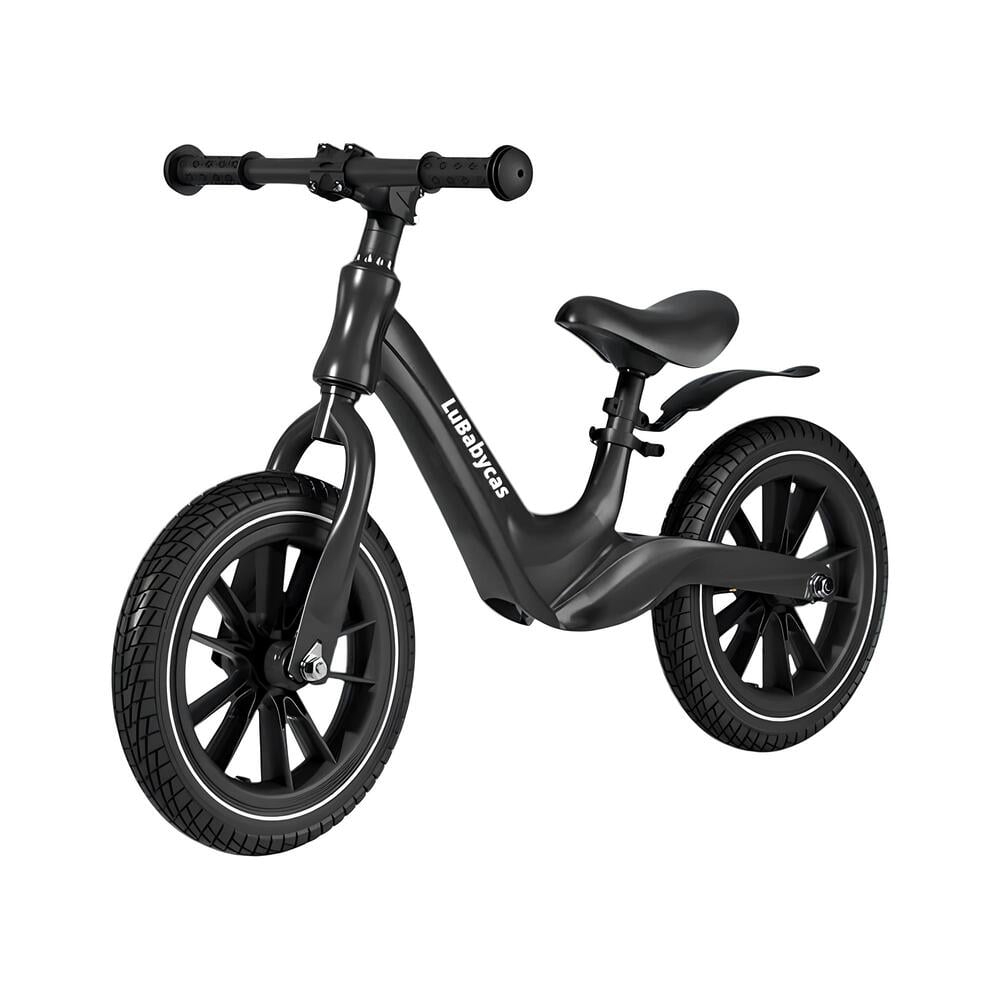 Bicicleta De Equilibrio 3-8 Años Aro 14 Negra Lubabycas