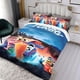 thumbnail image 3 of Turbo Conjunto de sábanas temático, trío de piezas, cómodo y amigable con la piel, diseño único, regalo de decoración para el hogar para familiares, amigos y fans,140cm *210cm, 3 of 6