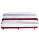 thumbnail image 2 of Cama Nido Zen Top Cuero Rojo 1.5 Plaza, 2 of 4