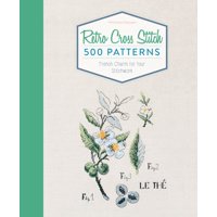 Schiffer Publishing - Punto De Cruz Retro De Book 500 Patrones