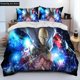 thumbnail image 1 of One-Punch Man Saitama Bedding Set Boys Girls Duvet Cover Pillowcase Bed Adult Bedroom, 1 of 3
