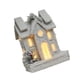 thumbnail image 2 of Cabaña De Madera Con Nieve Iluminada Para Navidad En Miniatura Para Decoración Del Hogar O El Jardín. Estilo Versátil., 2 of 5