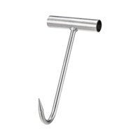 Magideal - Herramienta De Gancho Para Boca De Acceso Ganchos De Elevación Versátiles Tapas De Boca De Acceso Tapas De Desagüe Puertas Enrollables Gancho De Eleva 30 Centimetros