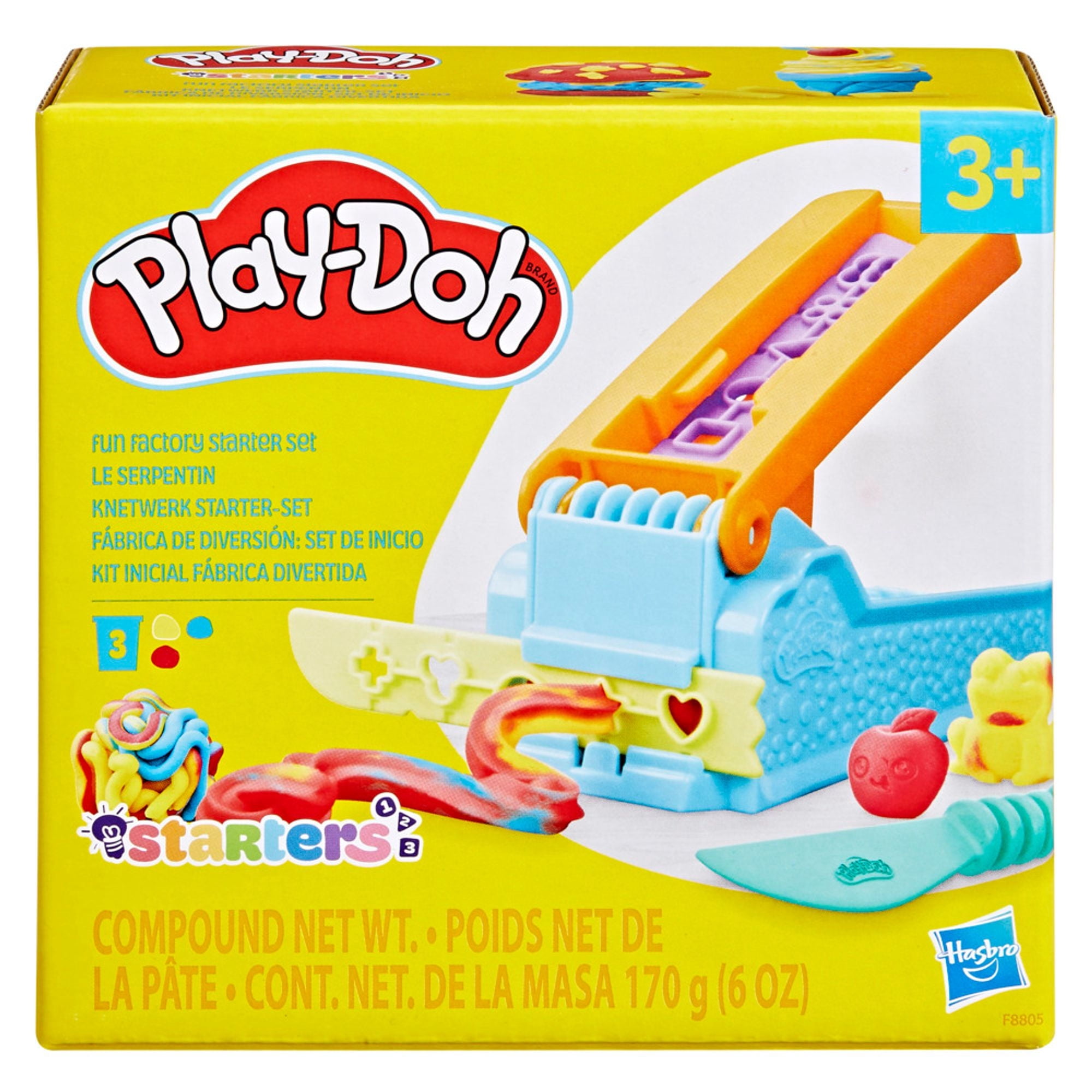 Masas y Plastilinas Play Doh Fabrica Diversion: Set inicio