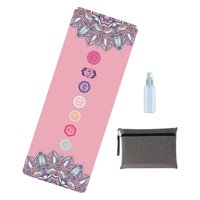 Magideal - Estera De Yoga, Antideslizante, Respetuosa Con El Medio Ambiente, Estera De Ejercicios De Fitness, Esteras De Yoga Profesionales Para Mujeres Y Hombre Estilo B