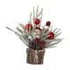 thumbnail image 1 of Árbol De Navidad De Mesa, Mini árbol De Navidad Artificial Para Bar, Fiesta, Dormitorio, Rebanada De Madera, 1 of 3