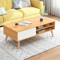 Tienda El Garage - Mesa De Centro Vintage Lilo 80X40X45.5 Madera Xp-5