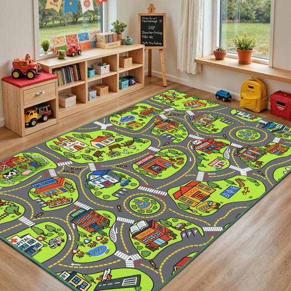 Alfombra Playmat Arenarug Upgrade, ultra antideslizante, para coche infantil, 140 x 84 cm