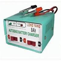 Genérico - Cargador De Bateria Para Autos Y Motos 12V / 6V - 8Ah