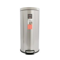 Basurero Cocina Urban 30Lts Pedal Acero Inox Simplit