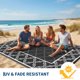 thumbnail image 5 of Alfombra Garvee 183 × 274 cm Reversible e Impermeable para Exterior, 5 of 8
