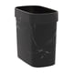 thumbnail image 4 of Cubo De Basura De Mármol, Cesta De Basura Doméstica Reutilizable Para Cocina, Ba?o, Hogar, Negro, 4 of 5