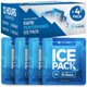 thumbnail image 1 of Ice packs RIDGECOOL reutilizables, paquete de 4, 18 x 17 cm, libres de BPA, 1 of 6