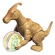 thumbnail image 1 of Dinosaurio Eléctrico Sonido Rugiente Realista Y Luz De Flash Parasaurolophus Con Pilas, 1 of 5