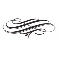 Rienda Libre Graphics - Decomural Elegant Swirl Decorative Headboard Ws-15401