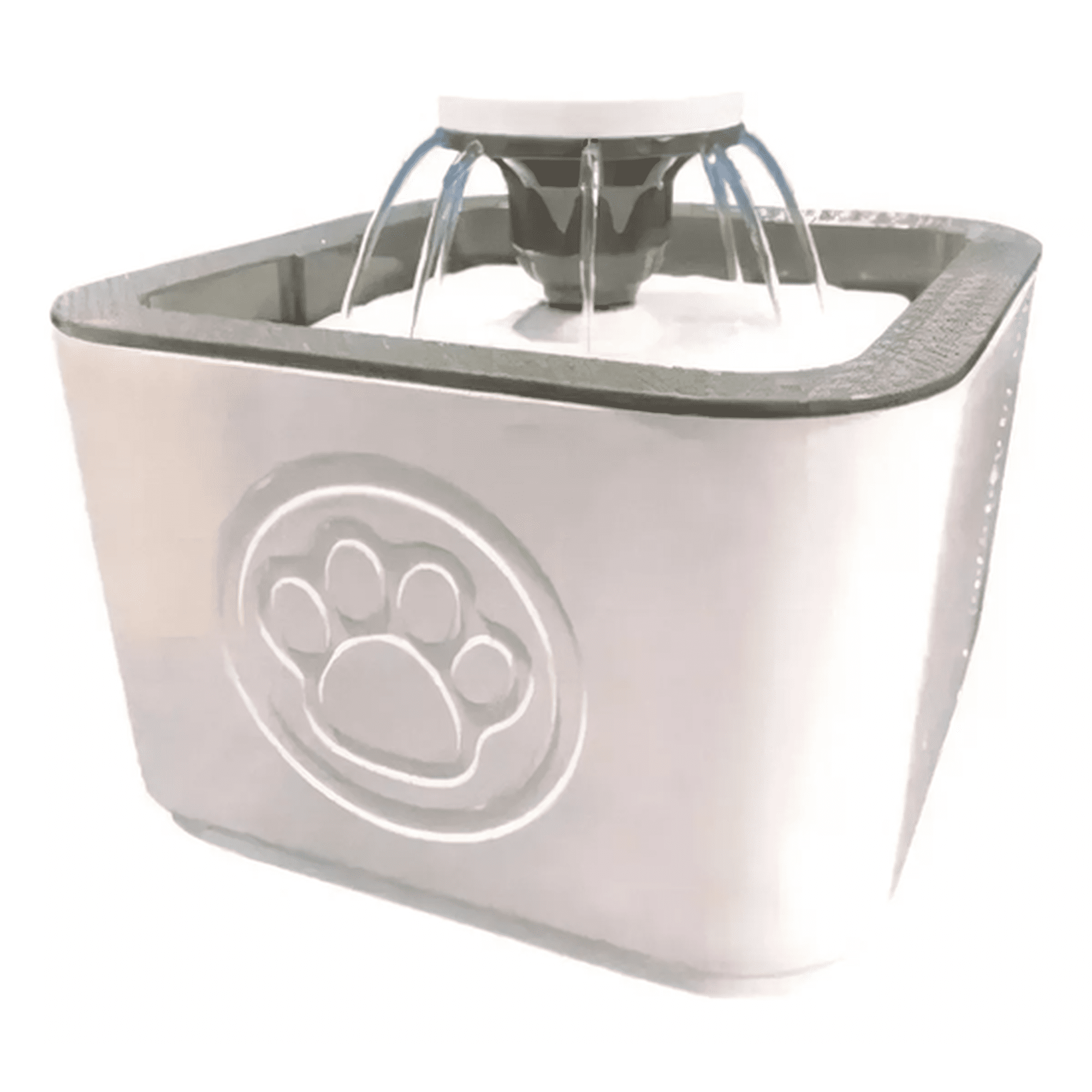 Genérico - Bebedero Para Mascotas Dog Cat Dispensador Eléctrico 2l Gris 220v