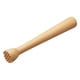 thumbnail image 4 of Muddler De Madera Hecho A Mano, Varilla De Limón Duradera, Mortero De Ajo Para Tienda, Hogar, Bar, 4 of 5