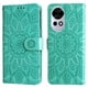 thumbnail image 5 of Funda tipo cartera FOXDOCK para Huawei Nova 14 , diseño girasol en relieve, cuero PU, cierre magnético, soporte y tarjetero, 5 of 5