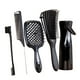thumbnail image 3 of Juego De Cepillos Para Desenredar De 5 Piezas Para Cabello Rizado, Cepillo Para Peinar Para Cabello Ondulado, Seco, Negro, 3 of 3
