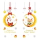thumbnail image 3 of Adhesivos Navideños Para Ventanas, Calcomanías De Pared, Cocina, Cafetería, Hogar, Festival, Adhesivos De Vidrio, 3 of 5