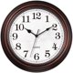 thumbnail image 1 of Reloj de pared HYLANDA 30 cm vintage silencioso a batería, 1 of 7