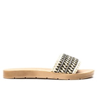 Sandalia Mujer Negro Peace Chancleta