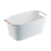 Magideal - Cuenco Para De Uñas, Cuenco Para Manicura Con Asa, Cesta De Almacenamiento De Escritorio, Herramienta Para Arte De Uñas, Cuenco De Spa Para , S S