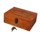 thumbnail image 1 of Caja De Madera Para Recuerdos, Compacta, De Dise?o Antiguo, Multiusos, Para El Hogar, 32,2 X 23,7 X 12,2 Cm, 1 of 5