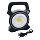 thumbnail image 1 of Linterna Led Solar Foco Recargable Plegable Camping Cargausb Blanco Negro, 1 of 3