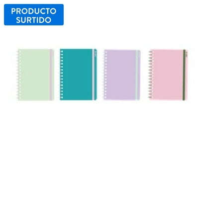 Cuaderno Mooving Notes 3 Materias 80G, Producto Surtido 1 Un