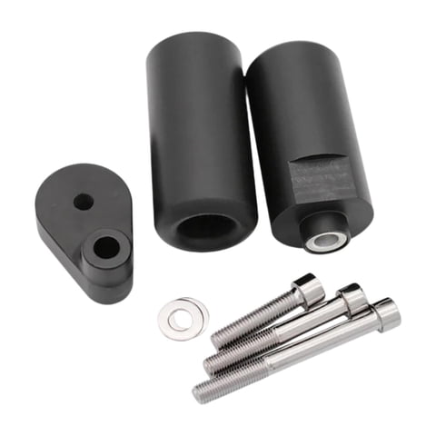 Magideal - Kit De Protección Contra Impactos Para Deslizadores De Chasis Para Yamaha Yzf R6 2008-2014 Negro