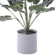 thumbnail image 2 of Planta Decora Artificial Alocasia Zebrina Blanca, 2 of 4