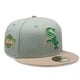thumbnail image 2 of Jockey Gorro New Era 59FIFTY Chicago White Sox MLB Green Camel, 2 of 6