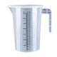 thumbnail image 3 of Taza medidora con recipiente de líquido a escala, vaso cilíndrico graduado fácil de transportar, accesorios para hornear para agua fría y caliente en 3500 ml, 3 of 4
