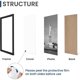 thumbnail image 3 of Juego de 2 marcos para fotos ENJOYBASICS, 3 of 3