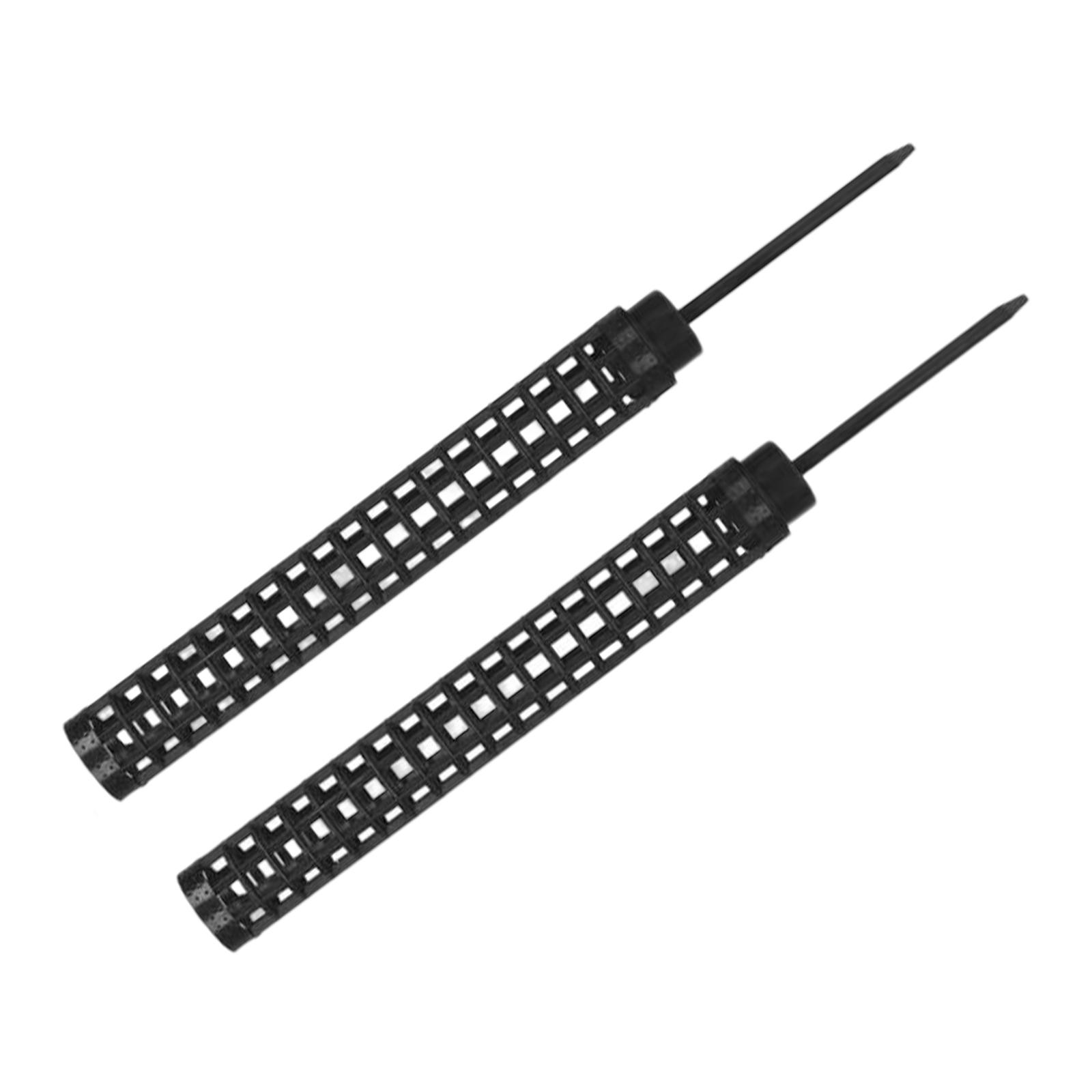 Ioensy - Soporte Para Postes De Plantas, Enrejado, Columna De Eneldo De Palma, Poste De Planta En Maceta Para Plantas, Negro