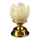 thumbnail image 5 of Luz De Lotus Solemne Santa Luz Budista Para El Santuario Decorativo Al Aire Libre Amarillo, 5 of 5