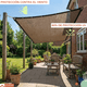 thumbnail image 5 of X2 Toldo Vela Rectangular Atenza 6x4m Sombra Exterior, 5 of 6