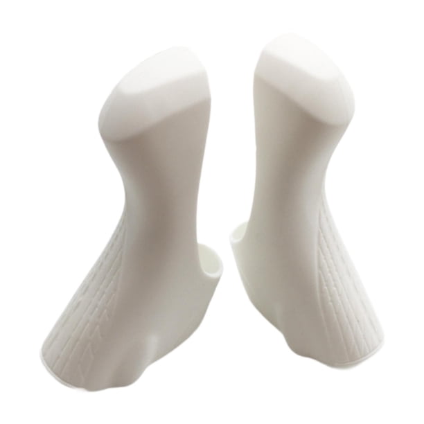 2x Cubierta De Palanca De Cambios De Bicicleta Cubierta De Palanca De Cambios De Bicicleta De Carretera Para ST-4700/5800/6800 Blanco