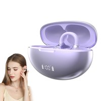 Unbrand - Q18 Open Ear Wireless Headphones With Led Display Bluetooth 5.4 And Environmental Noise Reduction Feature