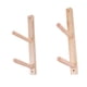 thumbnail image 1 of 2 Piezas De Estante De Almacenamiento De Esterilla De Yoga De Madera, Organizador De Esterilla De Yoga Para Patineta De 2 Niveles, 1 of 5