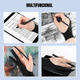 thumbnail image 3 of Guantes Artista Tableta Gráfica Dibujo Negros Fricción Sudor, 3 of 8