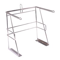 Magideal - Soporte De Acero Para Bolsas De Basura, Soporte Para Bolsas De Camisetas, Soporte Extraíble Para Bolsas De Comestibles, Dispensador De Bolsas De Comes B