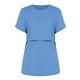 thumbnail image 2 of Polera Lactancia Maternidad Lina Manga Corta Celeste celeste S, 2 of 4