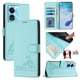 thumbnail image 1 of Funda tipo cartera FOXDOCK para REALME NARZO 50 5G con soporte, ranuras, RFID, diseño de gato, 1 of 5