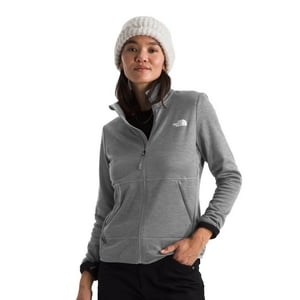 Sudadera The North Face Canyonlands Con Cierre Completo Para Mujer, Gris Xl